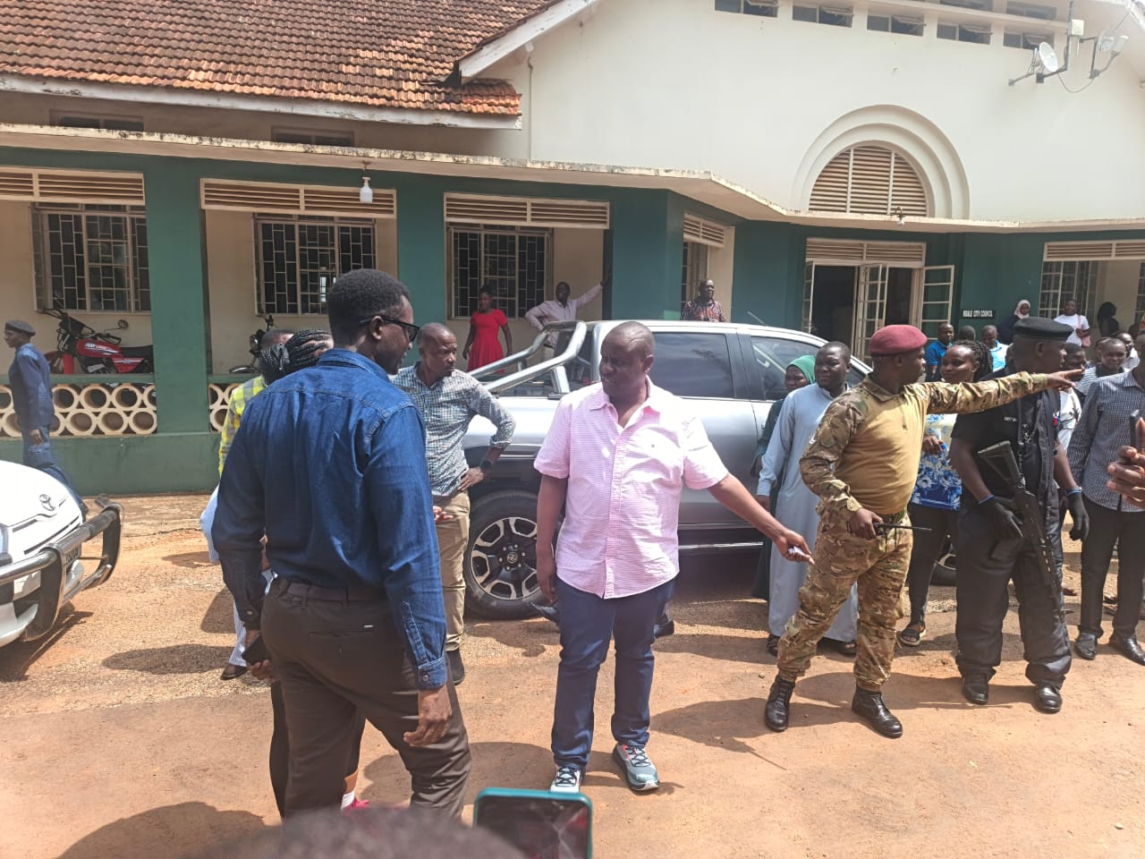 Hon. Balaam Inspects Mbale City Abattoir Following Allegations of Substandard Renovation Works