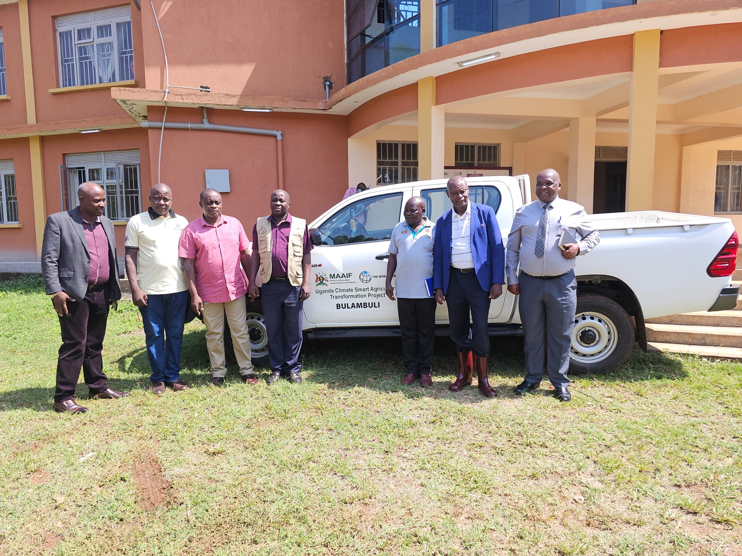 Bulambuli to Boost Climate-Smart Agriculture with New MAAIF Pickup