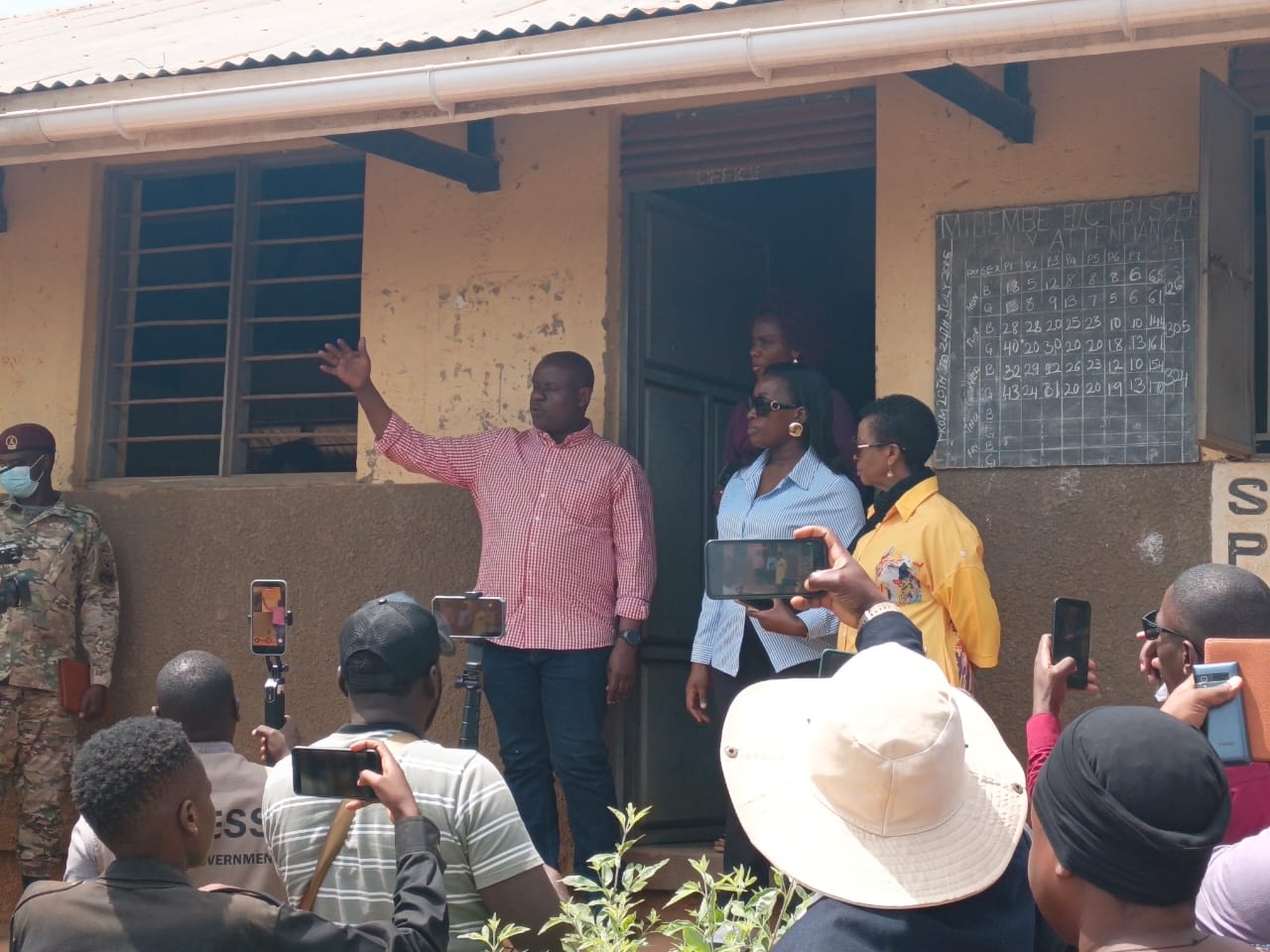 Hon. Balaam and Hon. Justine Nameere Visit Mirembe RC Primary School, Donate School Uniforms to Needy Pupils