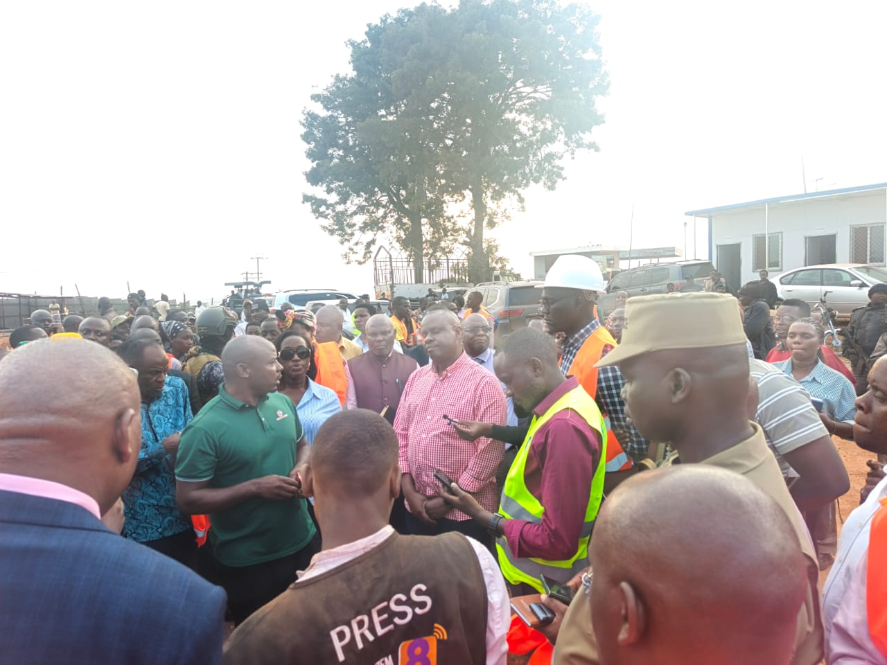 Ministers Express Concern Over Slow Progress at Masaka City Stadium Construction