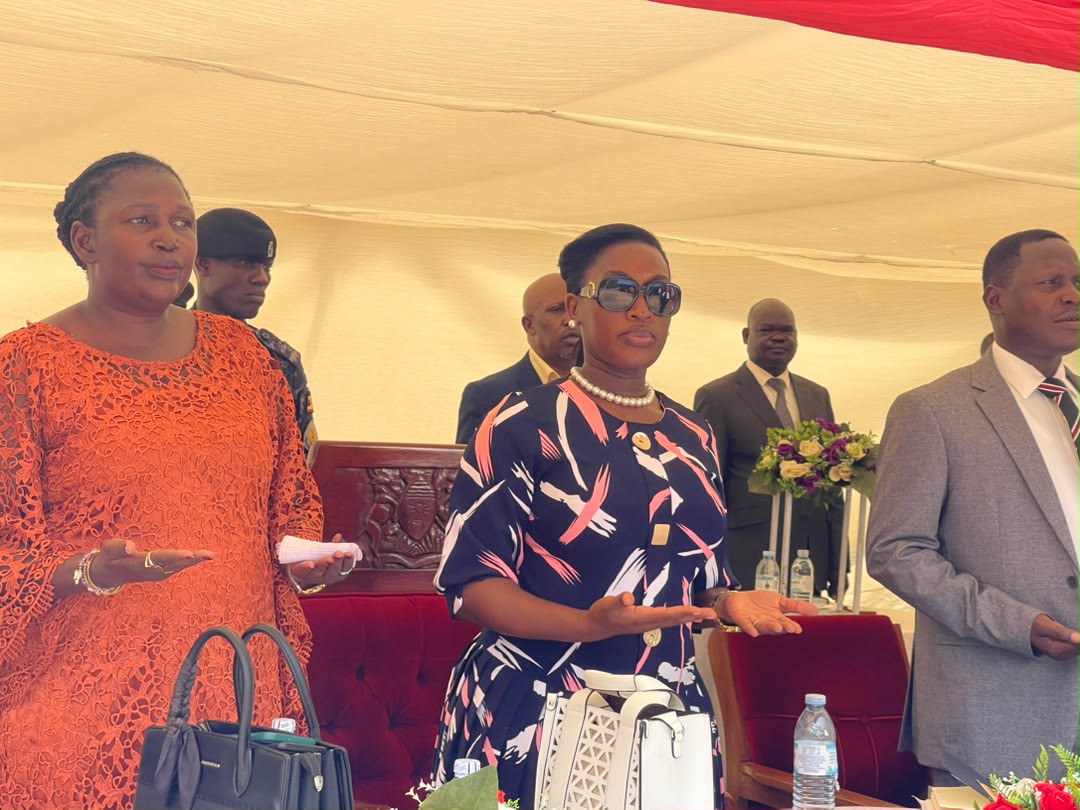 Hon. Justine Nameere Nsubuga arrives at Dokolo District