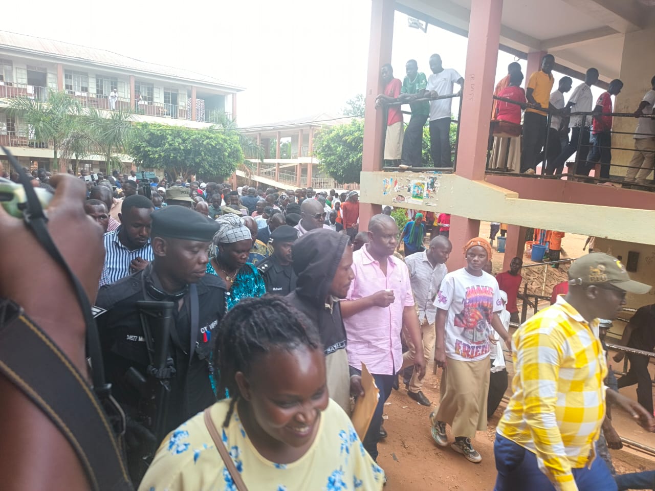 Hon. Balaam Barugahara Visits Nkoma Secondary School, Orders Investigation into Safety and Fee Complaints
