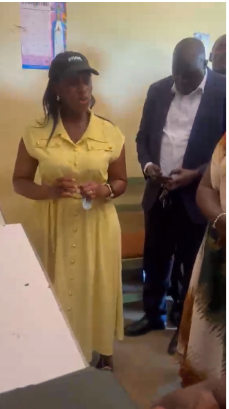 LIVE NOW: Hon. Justine Nameere at Budaka Health Centre IV