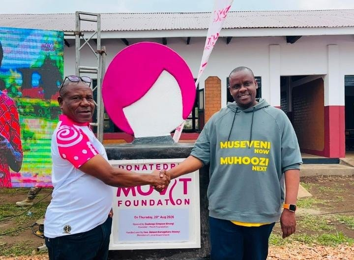 Barugahara Officiates Handover of 5-Classroom Block at Kadindimo Primary School in Bunyangabu