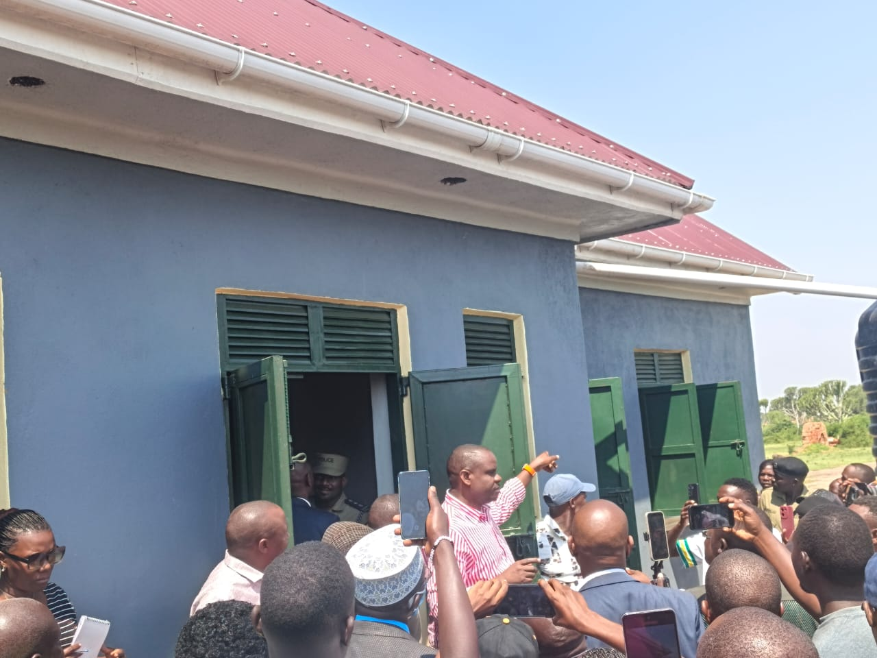 Minister Balaam Inspects Hamukungu Secondary School Kitchen Project as Anti-Corruption Unit Arrests Officer Over LoCAL Funds