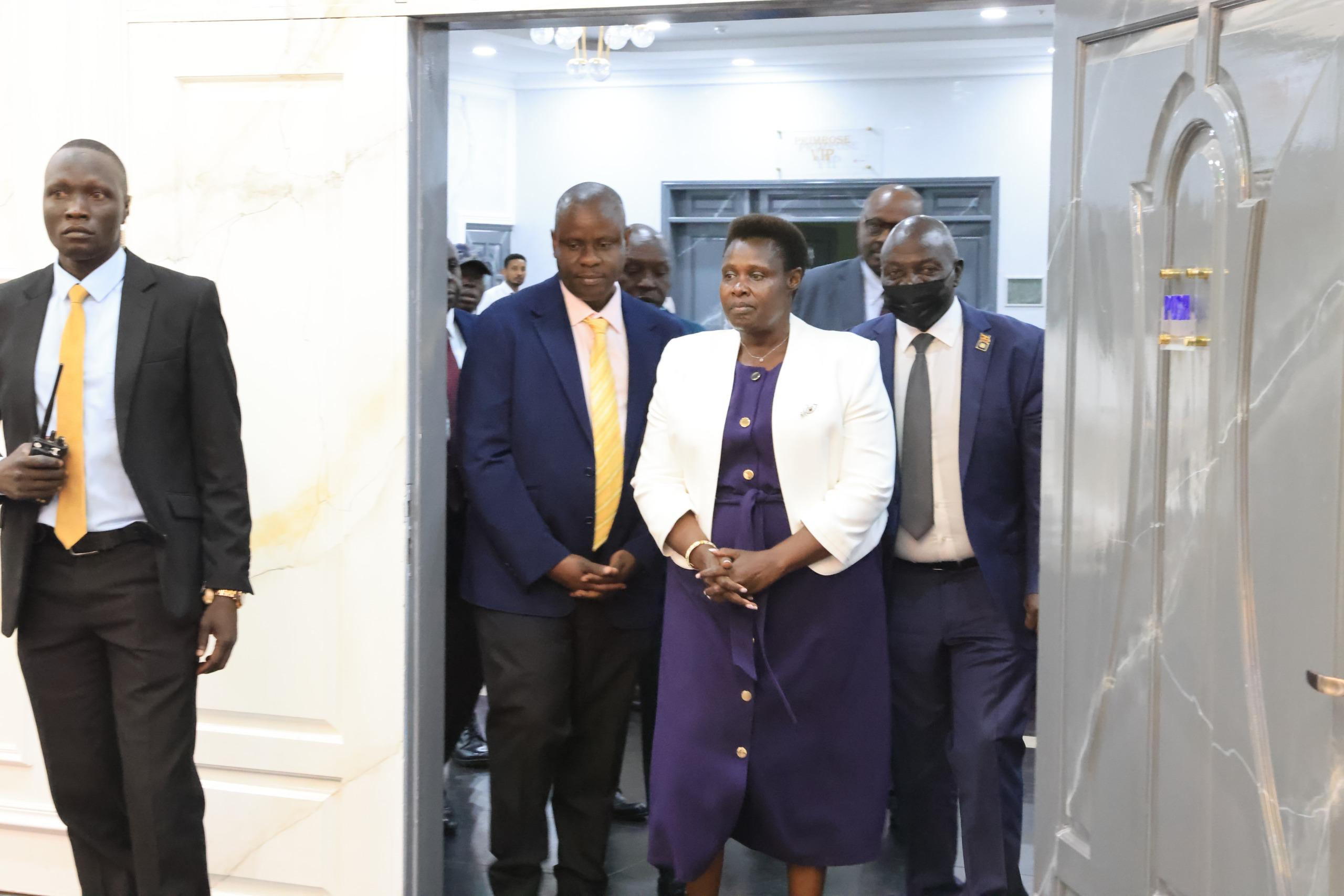 Vice President Arrives for Ministry of Local Government Anti-Corruption Meeting