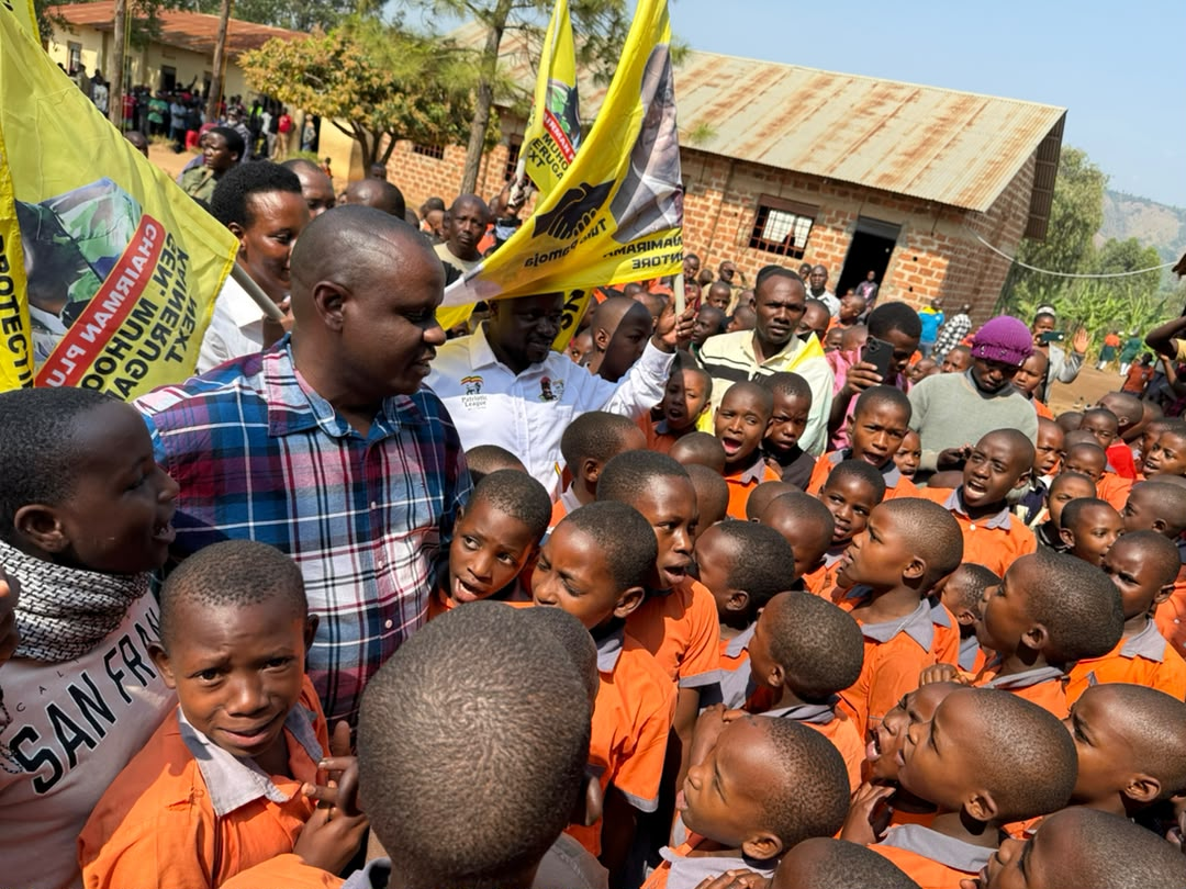Hon. Balaam Makes a Stop at Kaberebere Town School to Inspect Learning Conditions