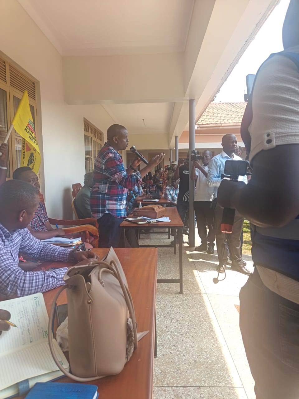 Hon. Balaam Engages Women Market Vendors in Isingiro