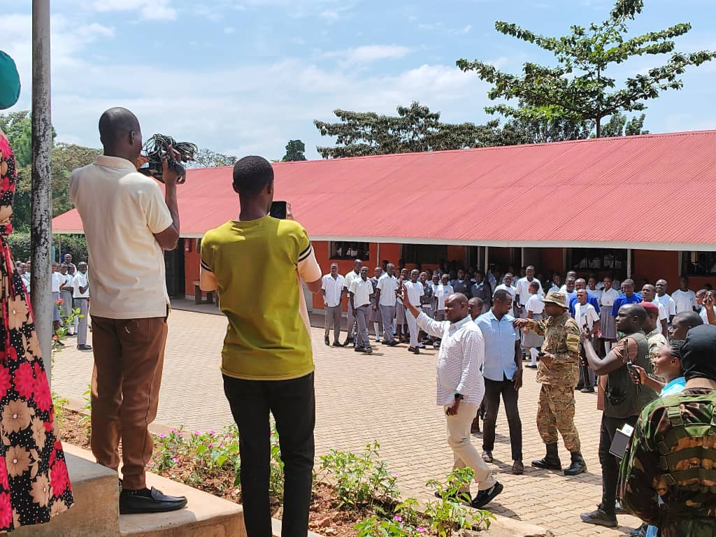 Hon. Balaam Applauds Nyondo S.S for Good Organization and Discipline