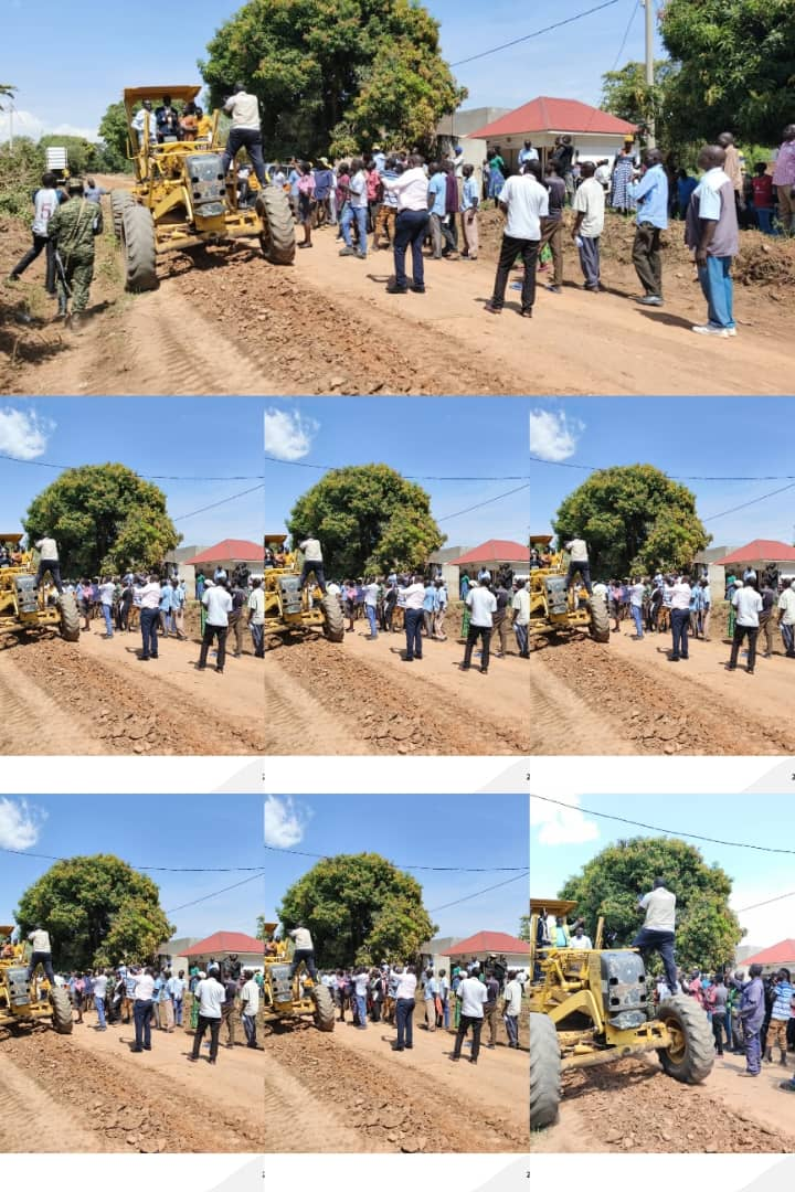 Soroti District Launches Mechanised Maintenance of Soroti–Lalle Road