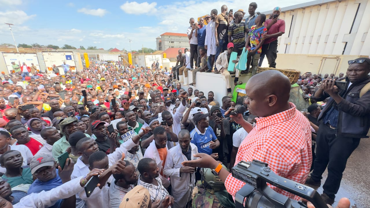 TOWN CLERK ARRESTED AS MINISTER BALAAM FINDS BUSIA MARKET IN DEPLORABLE STATE