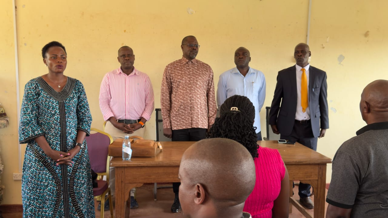 Hon. Balaam Holds Anti-Corruption Meeting at Namayingo District Hall