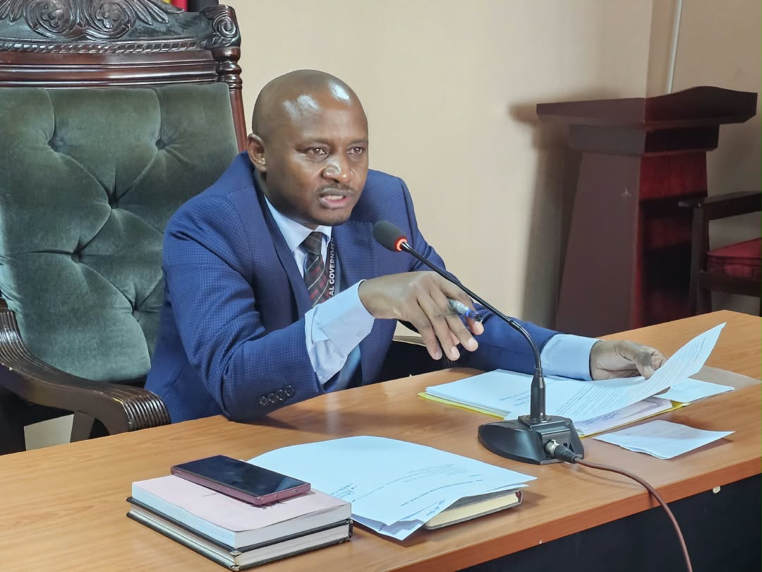 Commissioner Swizin Briefs Logisticians Ahead of Induction Exercise