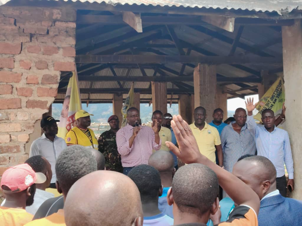 HISTORIC KARUKARA MARKET BUILT IN 1953 ON SPOT AS HON. BALAAM MEETS RESIDENTS IN HAMURWA