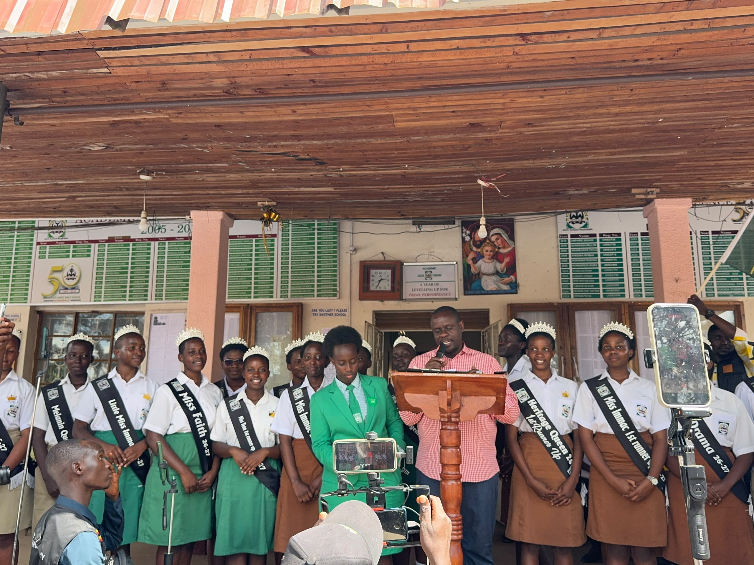 MINISTER BALAAM URGES IMMACULATE HEART GIRLS TO SHUN DRUGS, EMBRACE PATRIOTISM AND HARD WORK