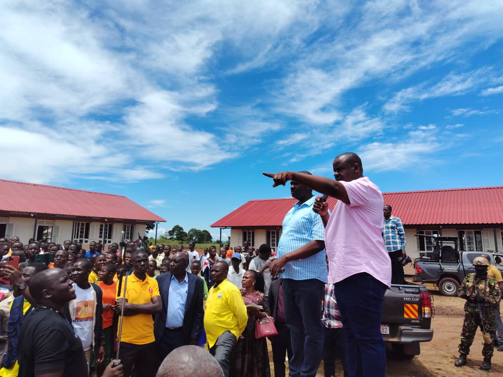 Hon. Balaam Visits Seed School in Buliisa District