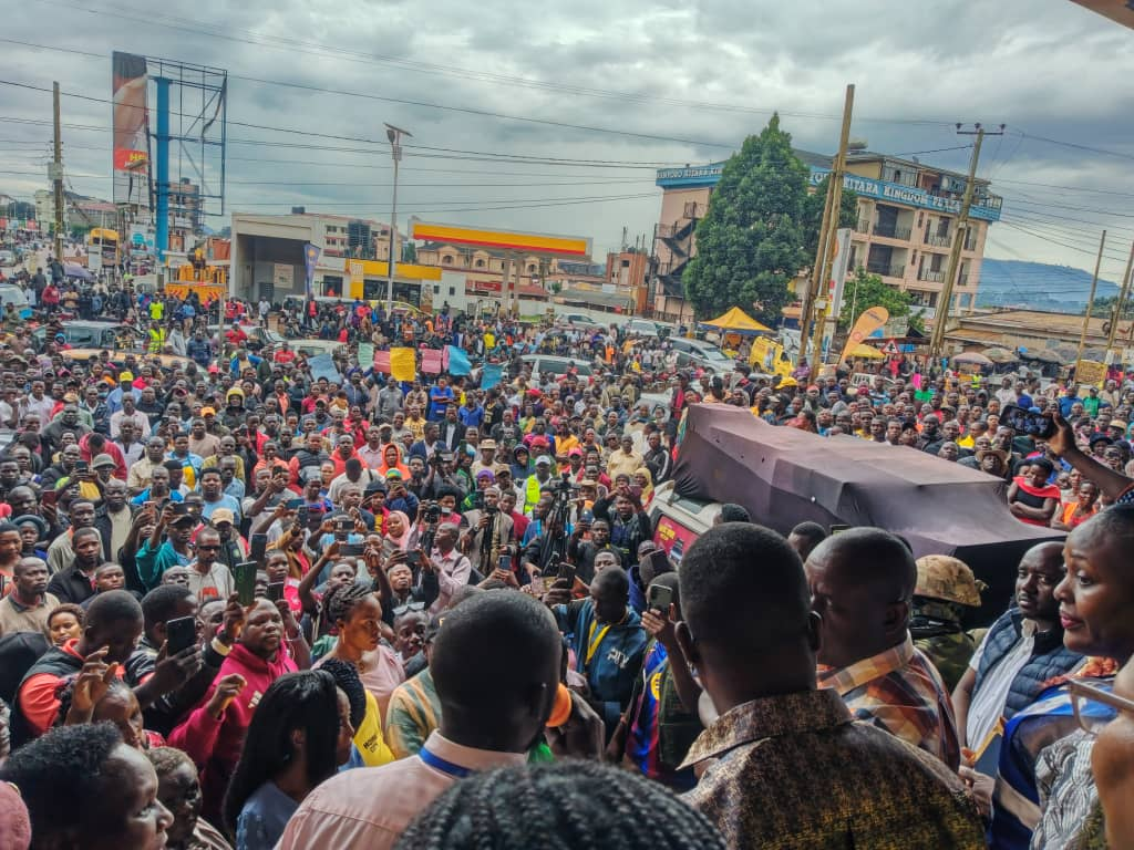 Minister Balaam Storms Hoima Central Market on Independence Day, Uncovers Landlords, Dirty Toilets and Extortion