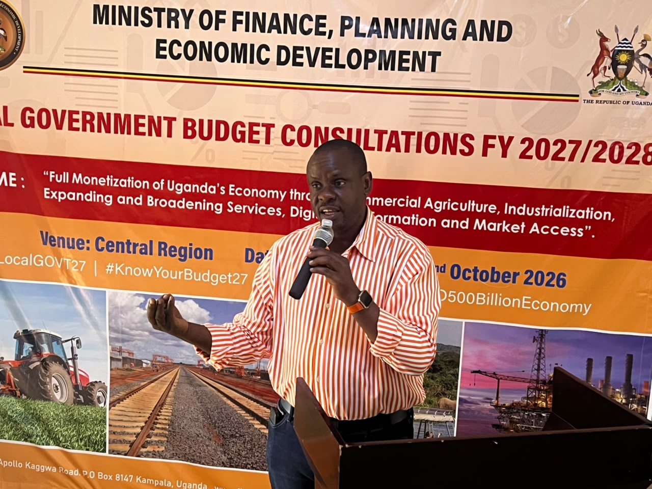 Hon. Balaam Opens FY 2027/28 Local Government Budget Workshop in Jinja, Warns Against Corruption
